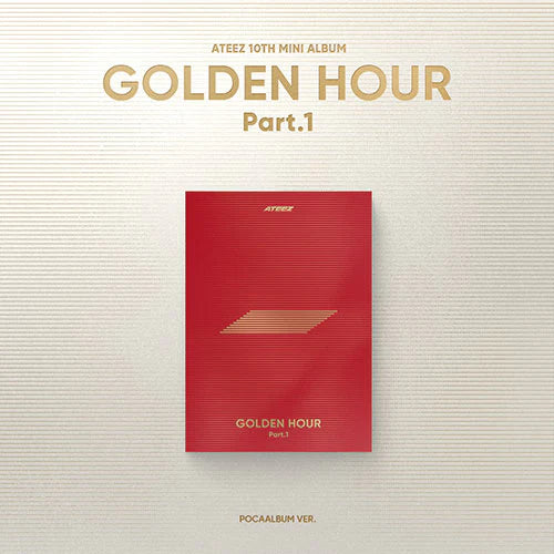 ATEEZ 10TH MINI ALBUM [GOLDEN HOUR : Part.1] POCA ver.