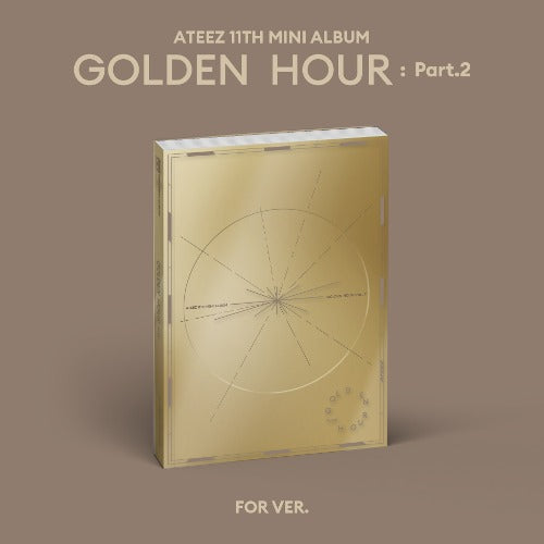 ATEEZ 11TH MINI ALBUM [GOLDEN HOUR : Part.2] Standard ver.