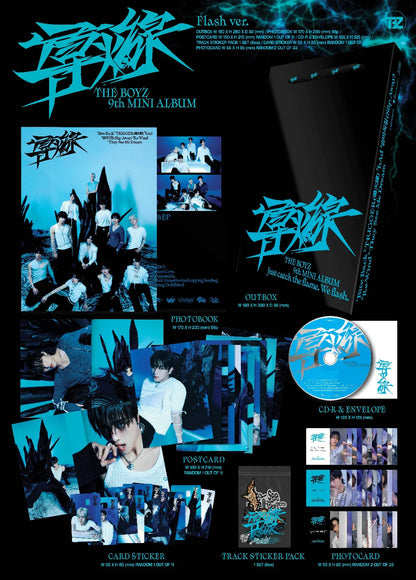 THE BOYZ - 9th Mini Album 'Trigger' (Random Ver.)