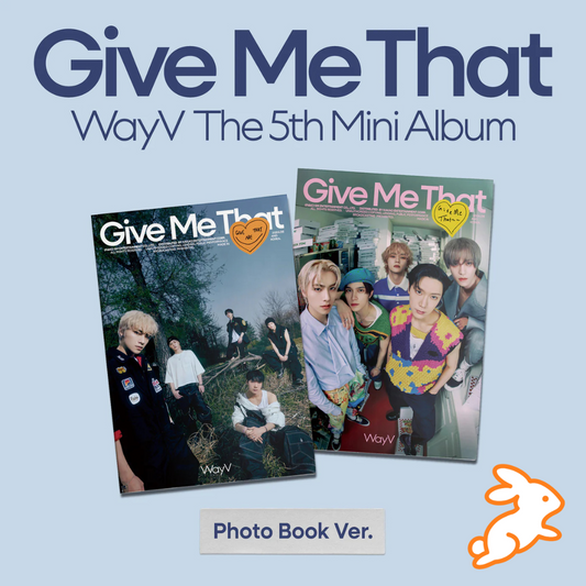WayV - The 5th Mini Album 'Give Me That' (Photo Book Ver.)
