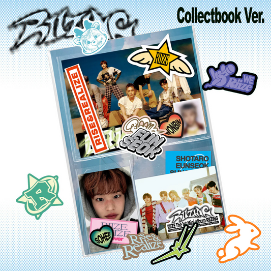 RIIZE - The 1st Mini Album 'RIIZING' (Collect Book Ver.)