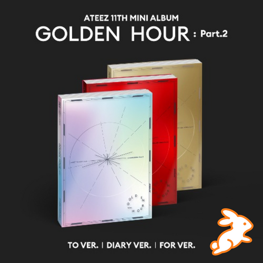 ATEEZ 11TH MINI ALBUM [GOLDEN HOUR : Part.2] Standard ver.