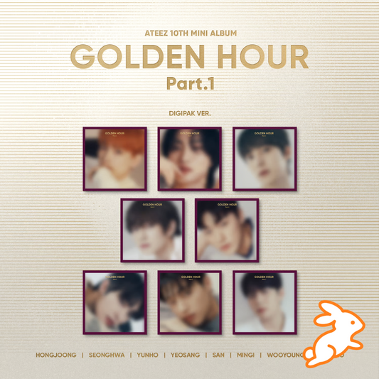 ATEEZ - GOLDEN HOUR : Part.1 (Random Digipack Ver.)