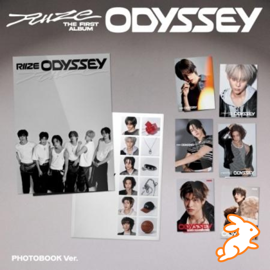 RIIZE - The 1st Album [ODYSSEY] (PHOTOBOOK Ver.) (Random)